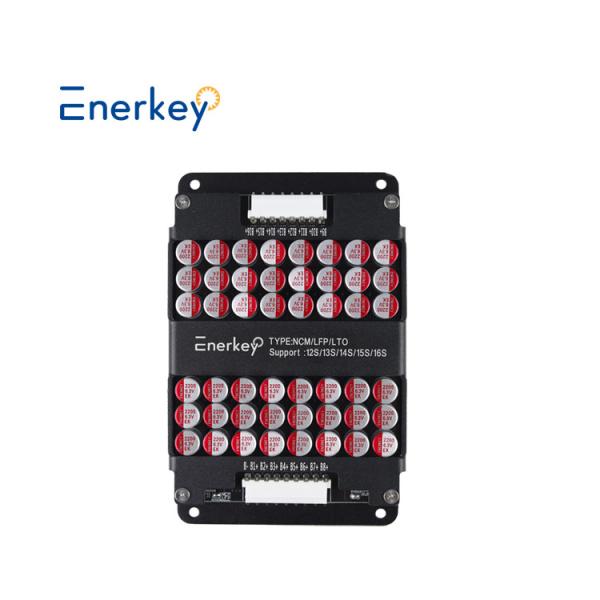 Enerkey 16S 5A Lifepo4 Li-ion Capacitor Active Equalizer Balancer with Aluminum Shell for for Golf Carts