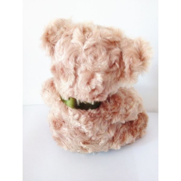 Plush 20cm Size  Bear With Tie On Neck Christmas Holiday Present Teddy Bew Children KIDS Stuffed Toys OEM Items Fashion