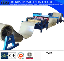 Гальванизированный стальной крен панели крыши катушки формируя машину 15м/Мин катушки машины разрезая