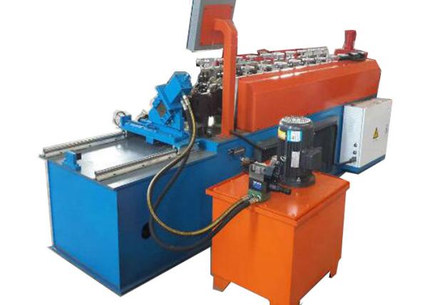 Door Frame Steel Roll Forming Machine Materials Saving Works Stablly