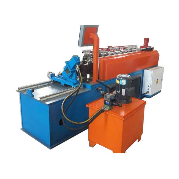 Door Frame Steel Roll Forming Machine Materials Saving Works Stablly