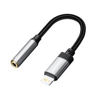 USB C Lightning to 3.5mm Aux Cable OTG アダプタ 携帯電話とタブレット用