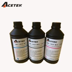 L'encre UV 1000ml de jet d'encre de Nazdar a adapté la tête d'impression de