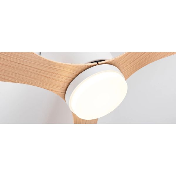 DC motor Large Air Volume Remote Control for Kitchen Bedroom Dining room Modern Ceiling Fan with LED Light (WH-VLL-34)