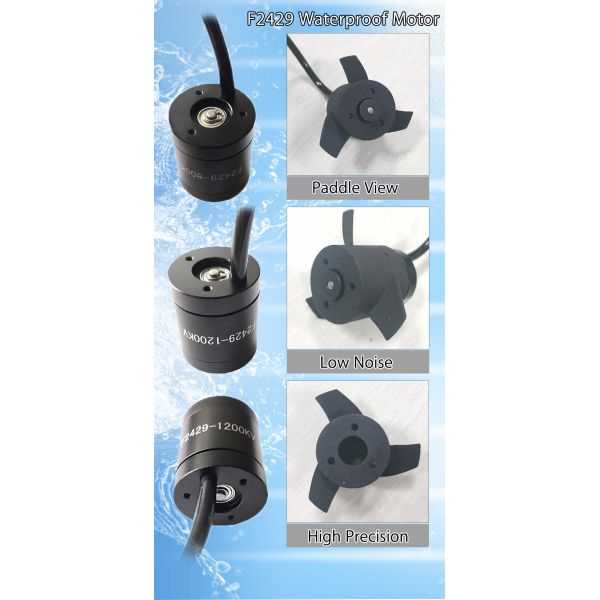 Faradyi High Quality 12V 24V 800W Water-resistant BLDC Motor With Propeller For Jet Board