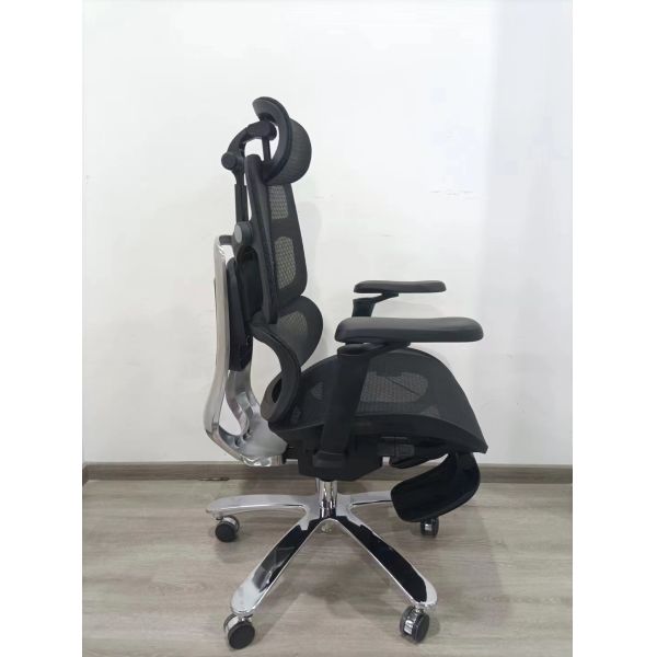 Office Ergonomic Swivel Chair Full Mesh With Soft Footrest
