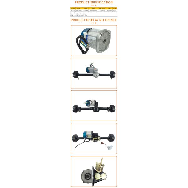 6 años de vida de triciclo eléctrico para adultos E Rickshaw y motor con tambor/disco/freno de aceite