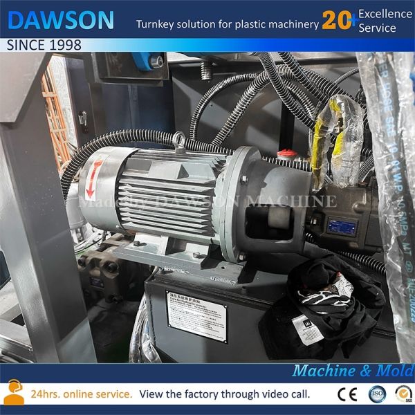 Single Station HDPE Wide Mouth Daily-Use Containers Making Machines Extrusion Blowing Molding Machine