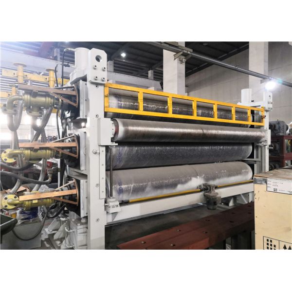 CE Certificated 650m/Min Three Roll Calender Machine