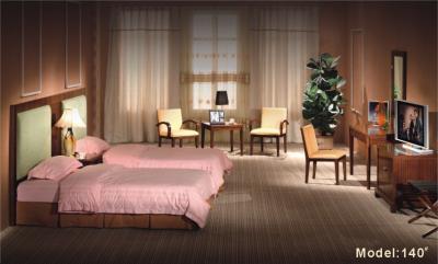 Customize Color Hotel Bedroom Furniture Sets Twin Sizes Bed 1200*2000*250mm