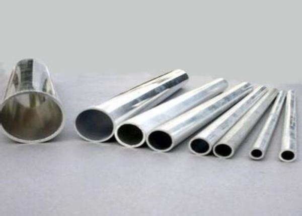 Heatproof Aluminium Round Tube , 5052 Polyethylene Aluminum Seamless Pipe