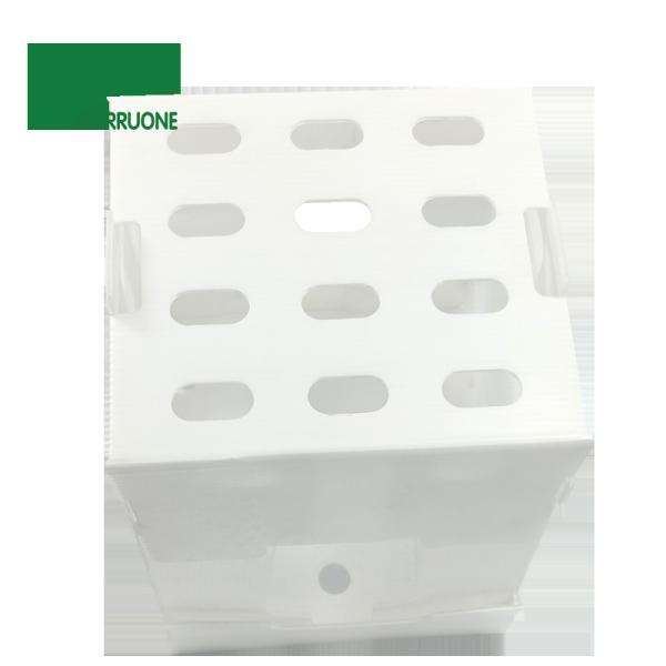 Asparagus Corrugated Plastic Produce Boxes Food Grade Black White