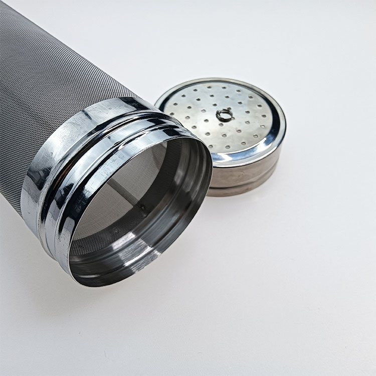 Домашнее пивоварение Filter Cartridge Dry Hopper Filter, фильтр из нержавеющей стали, многоразовый, поддерживает индивидуальные размеры