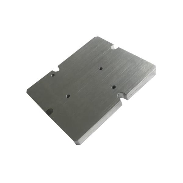 Brushing CNC Milling Parts 6061-T6 Aluminium Alloy Laser Module Baseplate