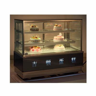 Mostra refrigerando da exposição da padaria do fã da luz 650W do diodo emissor de luz