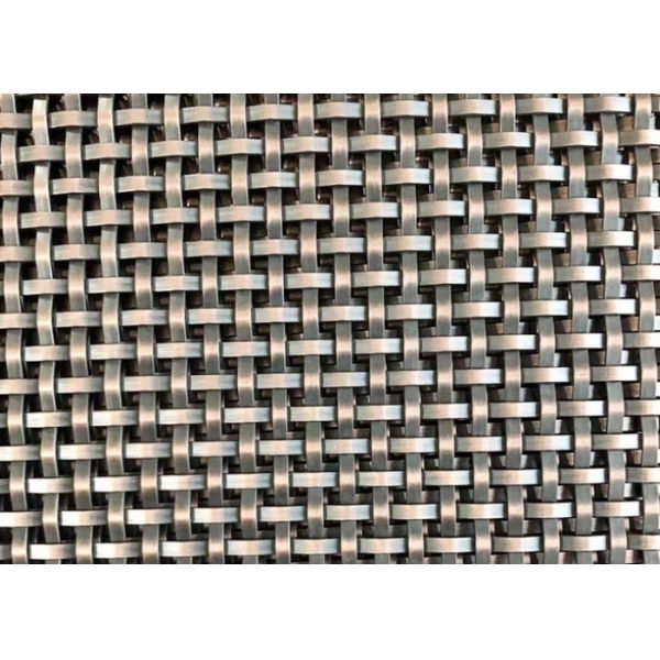 Decorative Brass Wire Mesh with 50mm*50mm Mesh Size 4.0mm Opening and 1.6mm Thickness for Architectural Design