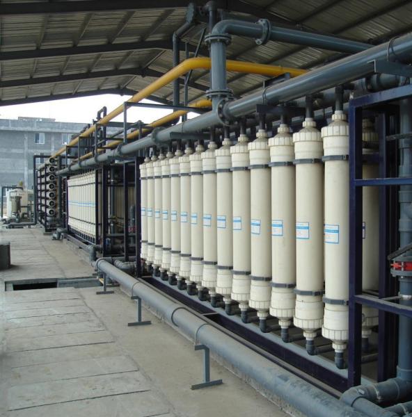 SS304 / PVC Ultrafiltration Water Filter With 80% System Recovery