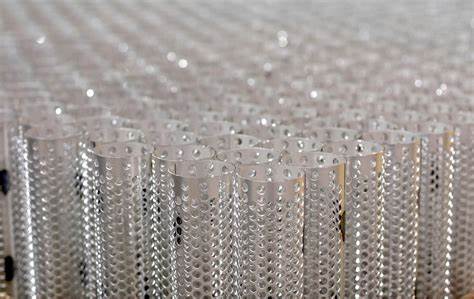 All Round Hole Perforated Stainless Steel Pipe Cylindrical Filter In Water System