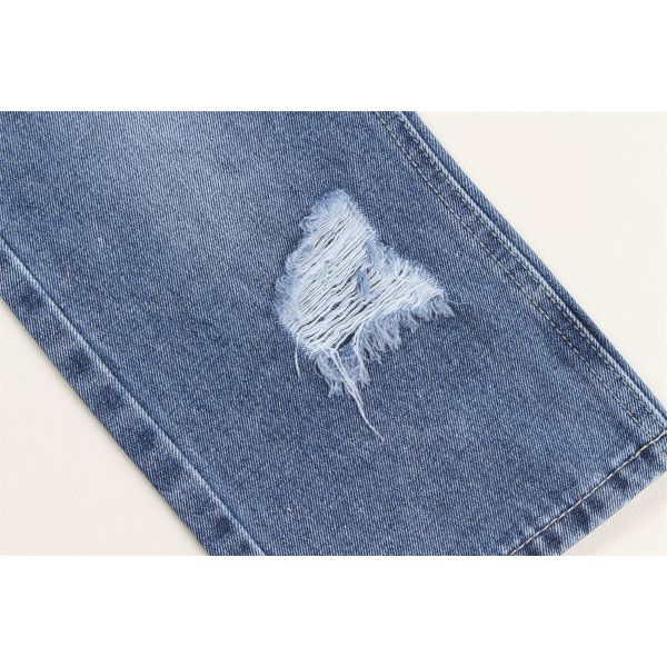 190cm Indigo Blue Cotton Polyester Rigid Denim Fabric For Jeans