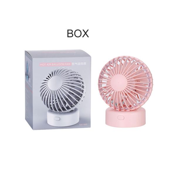 Portable Battery Operated Cooling Fan , Hand Held Electric Fan No Noise Running