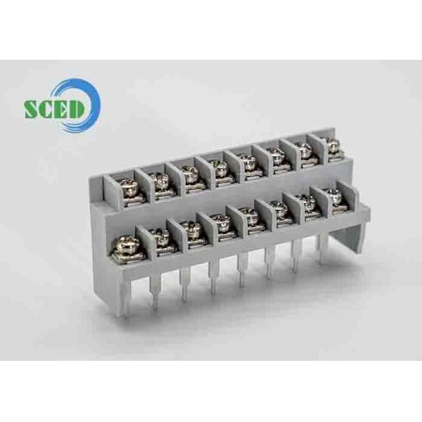 Insulation Resistance of 1000MΩ and Withstand Voltage of 3000V in Terminal Barrier Block for Electrical Connections
