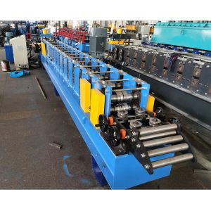 Chain Drive Rolling Shutter Door Roll Forming Machine High Speed Full Auto 25m/Min