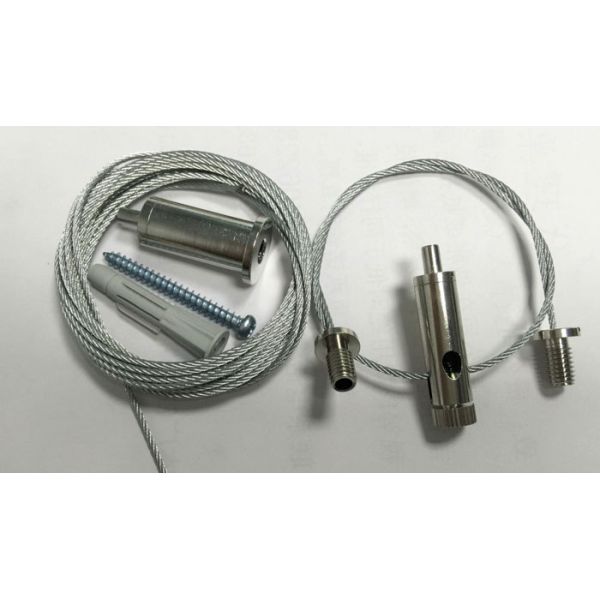 Professional Pendant Light Hardware Kit Steel Wire Lanyard Lighting Suspension Kits
