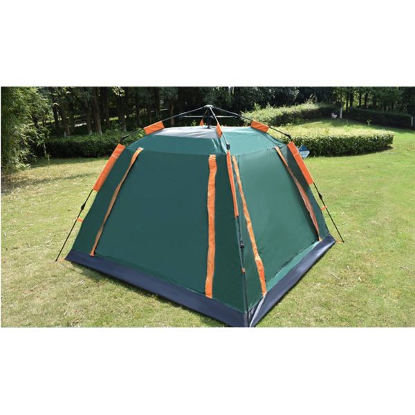 150*210*120 см водонепроницаемый оранжевый 210D полиэстерный рипстоп с покрытием PU3500+ Наружные кемпинговые палатки подходят для 2 ~ 3 человек