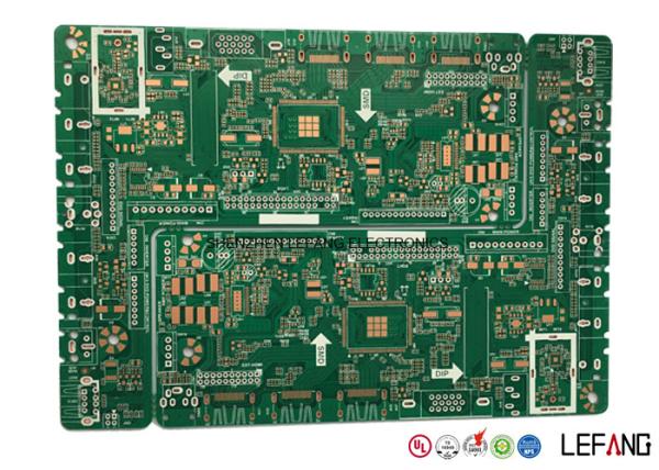 OEM 2 Layers OSP Rigid  PCB Circuit Board 1.2 MM Thickness Industrial Control