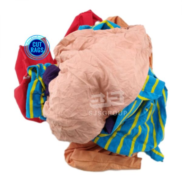 Multicolor cotton fabric scraps Mixed Cotton rags Industrial wiping rag trapos industriales for wiping oil