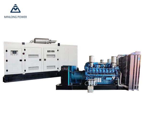 1500 rpm Motor a gás 800kw Gerador de energia a gás natural Minlong MP12m33