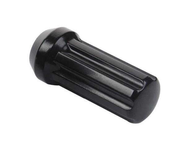 7 Spline Locking Lug Nuts Black , Carbon Steel Dodge Ram 2500 / 3500 Lug Nuts