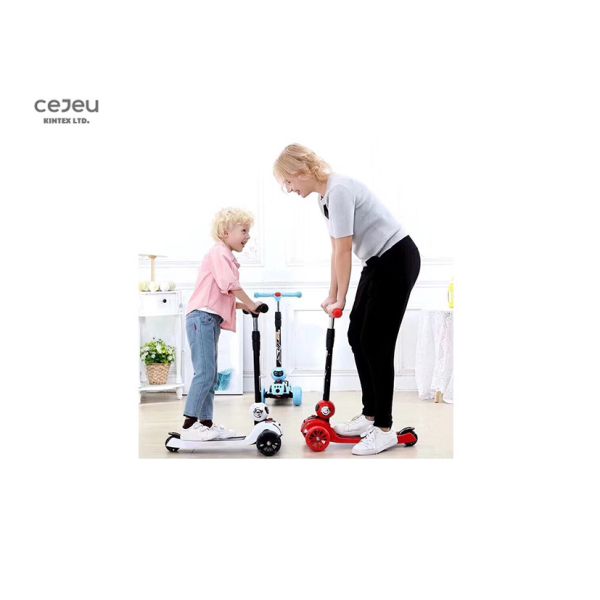 СИД 3 высот проблескивая скутер пинком 3 колес с регулируемым Handlebar