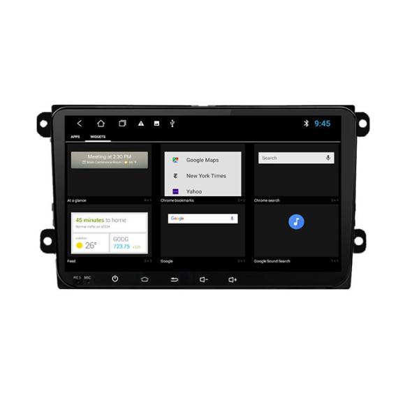 Double Din Volkswagen Touch Screen Radio 9 polegadas 4 núcleo 1GB + 16GB