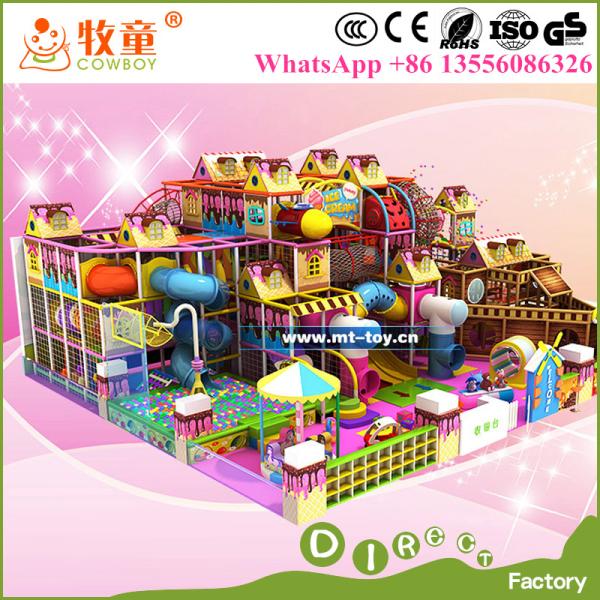 Guangzhou Cowboy Factory Price Commercial Kids Indoor Playground Equipment for Sale