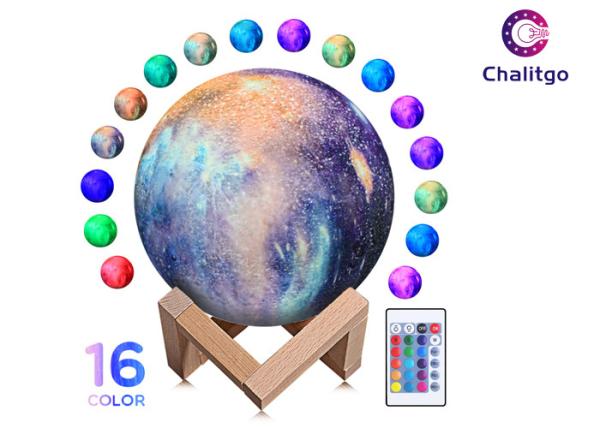 Logo Customization 3D LED Illusion Lamps Floating Moon Lamp Ball Large Different Sizes