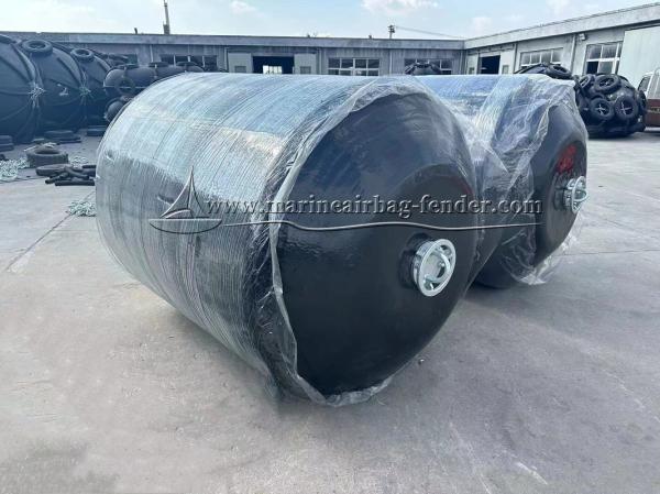 EVA preto espuma preenchido Fenders tipo flange para barco e iate