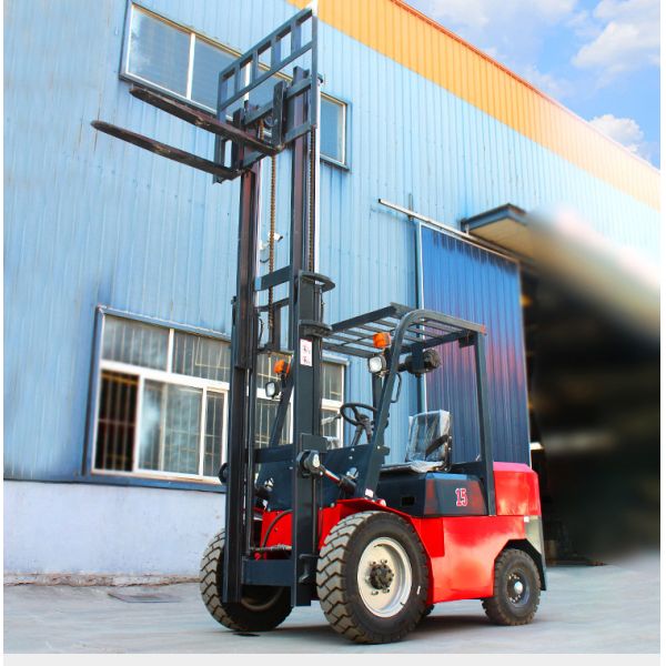 1 Ton New Full Electric Forklift Four Wheels Forklift Stacker With a Big Discount