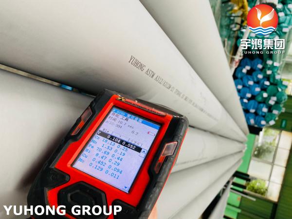 Tubulação sem emenda de aço inoxidável de ASTM A312 TP316L, aplicação da indústria laminada, petroquímica