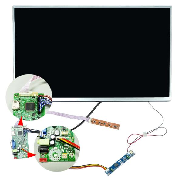 24 23.8 Inch 30 PIN LVDS LCD Display 500 Nits TFT LCD With Driver Board 1920*1080