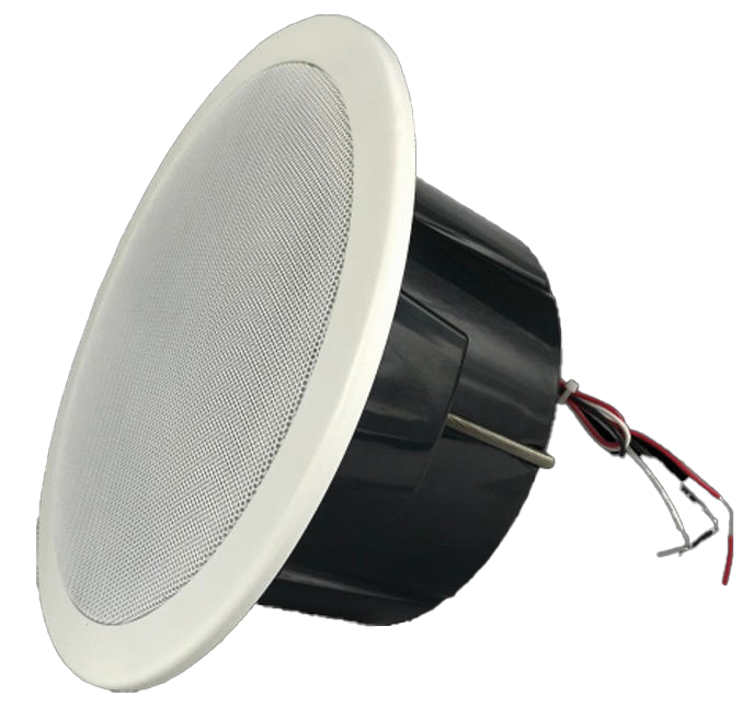 6 Inch Full Range Speaker 6W Ceiling Speaker Flush Mount ABS Material Hifi Good Sound