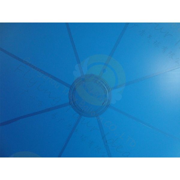 Zepelín durable del helio de la publicidad, dirigibles no rígidos inflables impermeables del azul