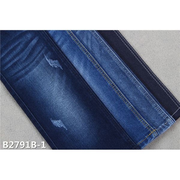 10s Open End Yarn  Denim Fabric Ladies Stretch Jeans  Medium Weight  Full Width 160cm