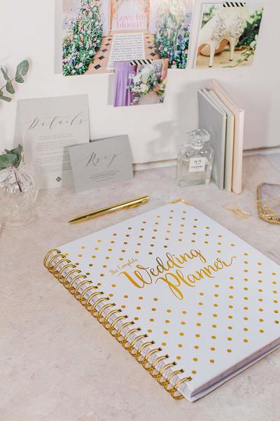 9 X 11 Inches Custom Business Planner , Hardcover Personal Ring Planner For Wedding
