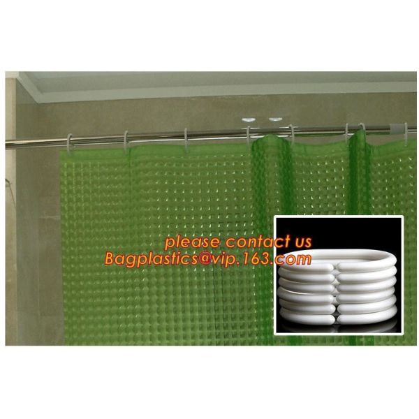 Mould Proof Waterproof white and black trellis design pvc custom bath curtain printed shower curtain, High quality Polye