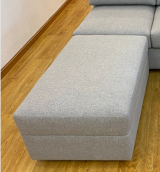 Custom Modern Velvet Fabric Living Room Sofa With Solid Wood Frame