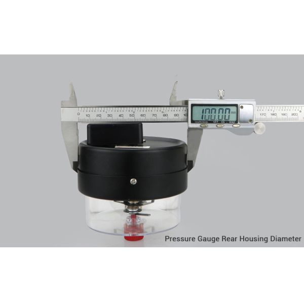 Customized OEM Support Electric Contact Manometer Pressure Gauges with 1.6% Accuracy