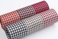 40 mm Dupla Face Polyester Hound Stooth Faixa para Faixa Arco de Fabricação e Decoração de Vestuário