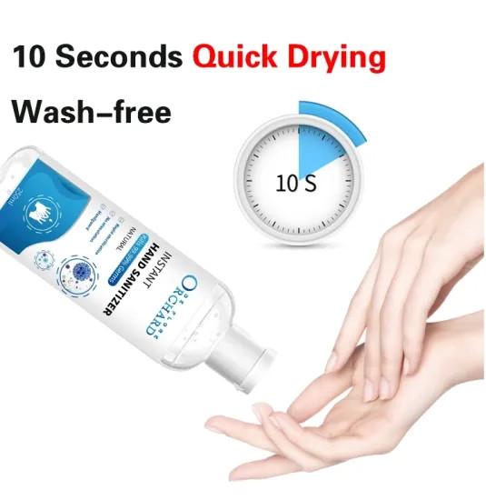 Antibacterial Hand Gel Travel Size 99.9% Sterilization Rate For Cross Infection Prevention