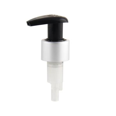 Transparent Plastic Hand Wash Pump with Outside Spring and Colorful Aluminium Closure